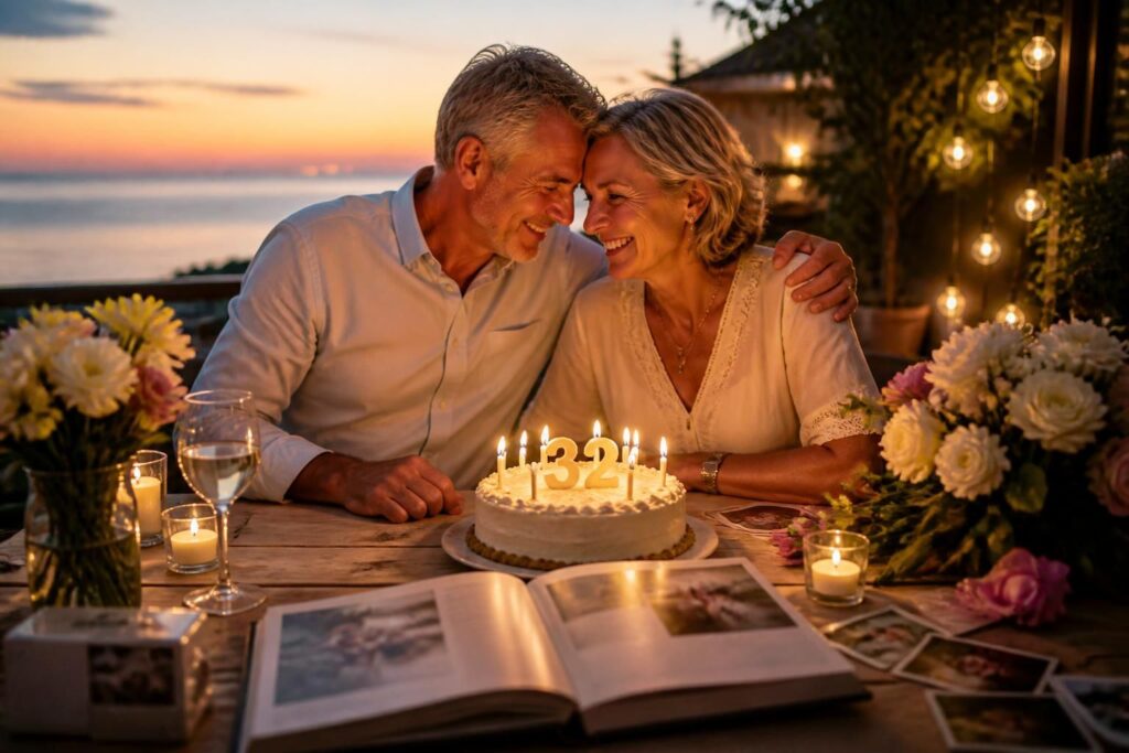 découvrez une idée cadeau unique et inoubliable pour célébrer 32 ans de mariage. offrez un moment spécial qui marquera cet anniversaire exceptionnel.